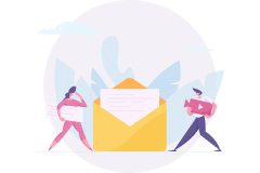 お客様の準備はメールデータだけ