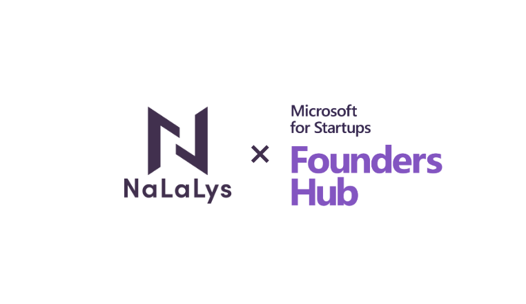 「Microsoft for Startups Founders Hub」に採択されました
